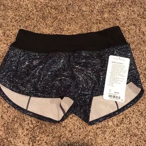 NWT lululemon speed up shorts